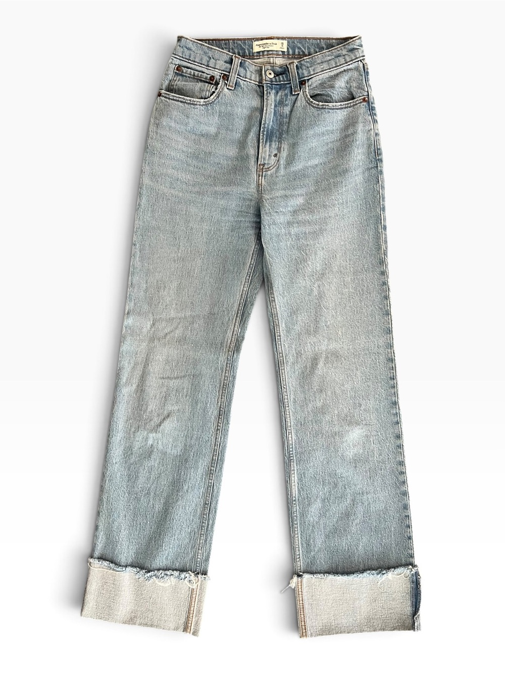 Abercrombie & Fitch The 90’s Relaxed Jean High Rise Women’s Size 0/25 Long
